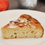 Low Carb Glühweinkuchen ohne Zucker und ohne Mehl für Weihnachten selber machen. Das ist ein Kuchen mit Eryhrit und Xucker Light.