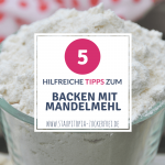 Tipps zum Backen mit Mandelmehl: Ist Mandelmehl das Gleiche wie gemahlene Mandeln? Ist da wo Mandelmehl drauf steht auch immer Mandelmehl drin? Kann man Weizenmehl durch Mandelmehl ersetzen? Lässt sich Low Carb Gebäck mit Mandelmehl einfrieren? Kann man Mandelmehl durch andere Nuss-Mehle ersetzen?