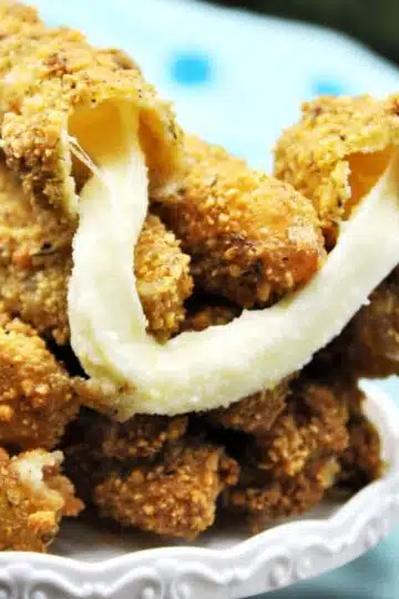 Low Carb Mozzarella Sticks selber machen