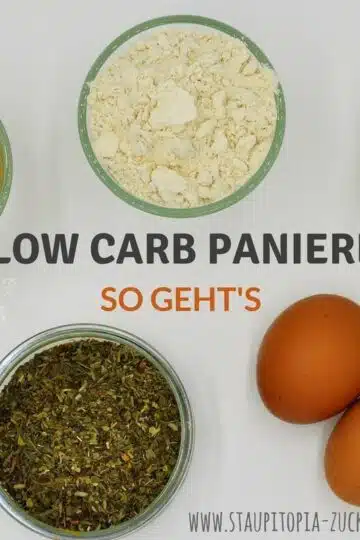 Low Carb Panieren: In diesem Rezept verrate ich dir, wie du eine richtig leckere und glutenfreie Low Carb Panade ganz einfach selber machen kannst. Egal ob für Fleisch, Fisch, Gemüse oder Käse - mit diesem Rezept steht dem Low Carb panieren nichts mehr im Weg!