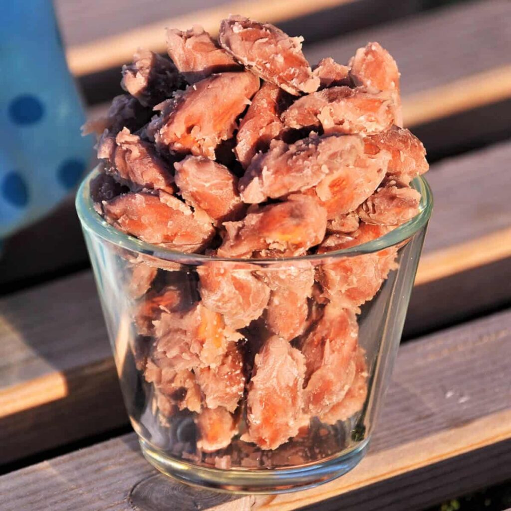 Low Carb gebrannte Mandeln ohne Zucker - Staupitopia Zuckerfrei