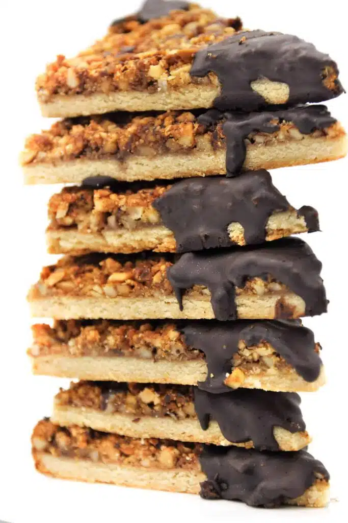 Diese Low Carb Nussecken sind grandios. Sie schmecken nicht nur besser als aus der Bäckerei, sondern enthalten gesunde Fette, beinhalten wenige Kohlenhydrate und sind zudem auch noch glutenfrei. Darüber hinaus lassen sich diese köstlichen Low Carb Nussecken wunderbar auf Vorrat backen, einfrieren und ganz nach Bedarf auftauen. Kurz und knapp gesagt: Ein Rezept, dass ich nicht mehr missen will und jetzt mir dir teilen möchte.
