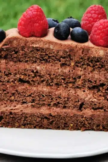 Diese Low Carb Schokoladentorte kannst du tatsächlich in nur 20 Minuten backen. Dabei besteht die umwerfende Low Carb Schokoladentorte aus insgesamt 8 Schichten: Ein Wechselspiel aus leckerem Low Carb Nuss-Nougat-Frosting und köstlichem Low Carb Schokoladenboden. Egal ob zum Geburtstag, zu Feiertagen oder für einen ganz besonderen Anlass: Diese Low Carb Schokoladentorte ist perfekt geeignet.