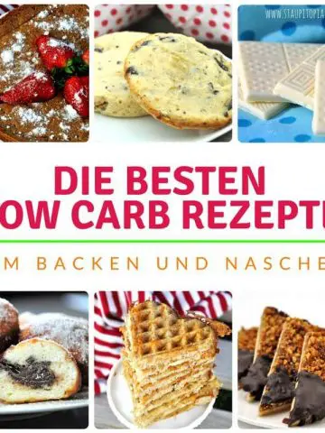 Ein Jahr voller neuer Low Carb Rezepte zum Backen und Naschen: Hier kommen die 20 beliebtesten und besten Low Carb Rezepte - schnell, einfach und super lecker!