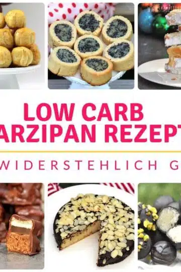 Low Carb Marzipan Rezepte kann es nicht genug geben. Du backst auch gerne mit Marzipan? Diese Low Carb Marzipan Rezepte werden dich begeistern