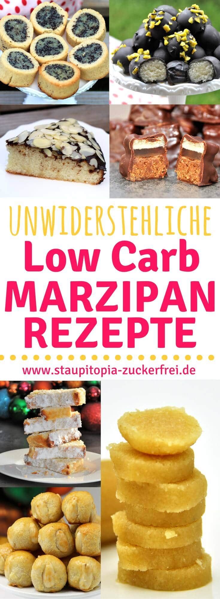 Low Carb Marzipan Rezepte kann es nicht genug geben. Du backst auch gerne mit Marzipan? Diese Low Carb Marzipan Rezepte werden dich begeistern.