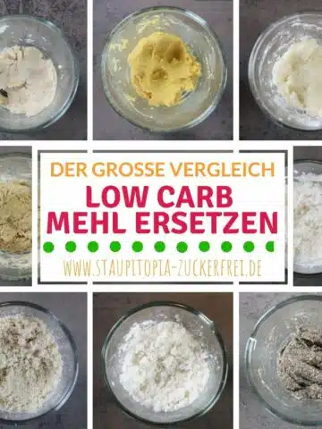 Low Carb Mehl ersetzen? Der Mehl-Vergleich mit Tipps für das Low Carb Backen ohne Zucker