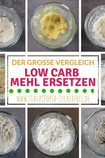 Low Carb Mehl ersetzen? Der Mehl-Vergleich mit Tipps für das Low Carb Backen ohne Zucker