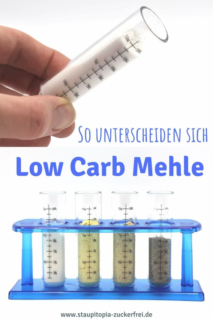 Low Carb Mehl ersetzen? Der MehlVergleich Staupitopia Zuckerfrei