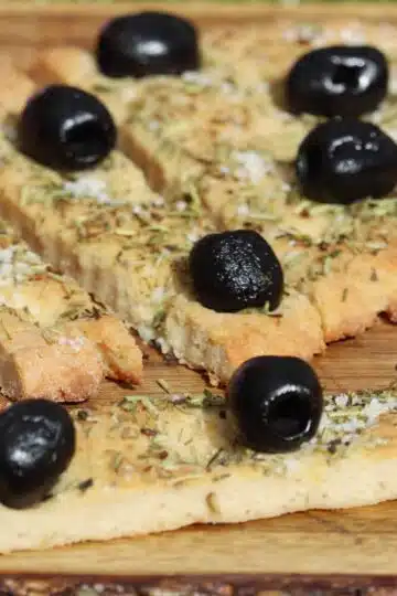 Low Carb Focaccia - Brotrezept ohne Kohlenhydrate