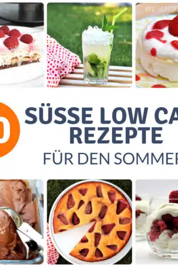 Diese süßen Low Carb Rezeptideen für den Sommer sind genau das richtige für schöne, warme Tage. Wenn wir unsere Zeit am liebsten nur noch draußen verbringen möchten, dann ist mit den Rezepten, die ich dir in dieser Sammlung zusammengestellt habe, für dein leibliches Wohl gesorgt!