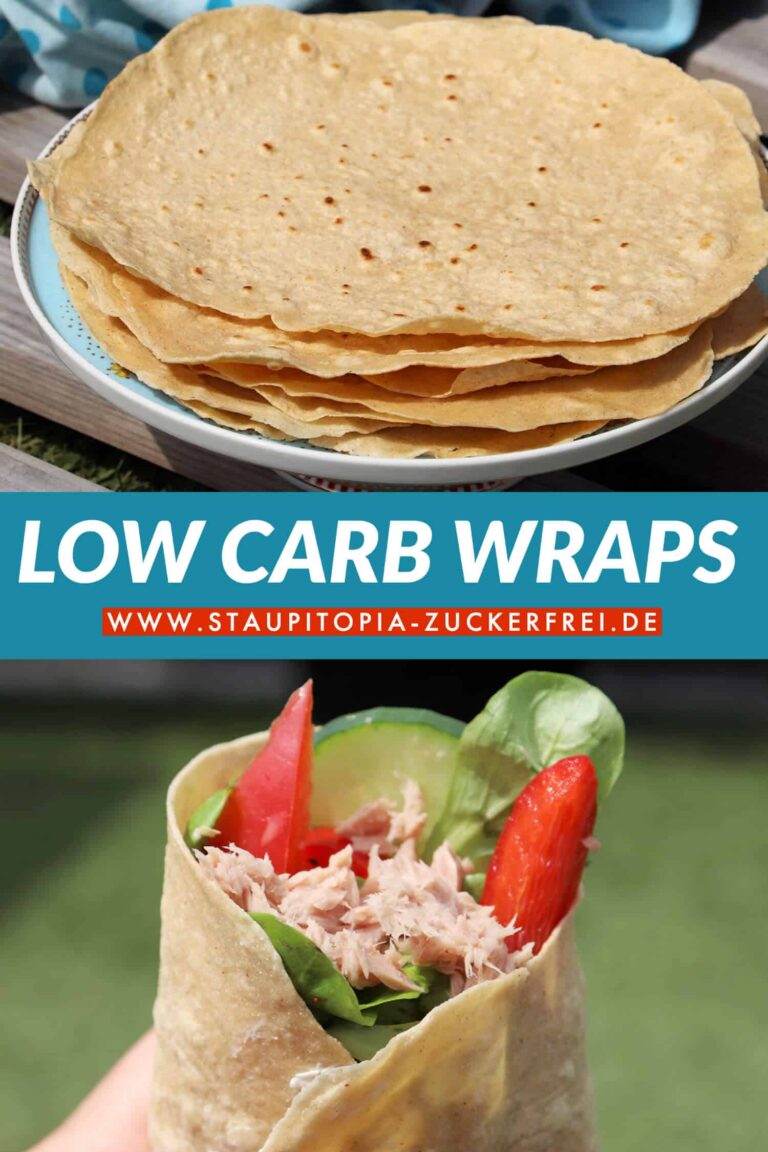 Low Carb Wraps selber machen Staupitopia Zuckerfrei