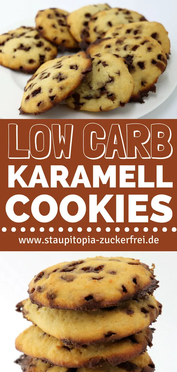 Low Carb Cookies mit Karamell selbst machen