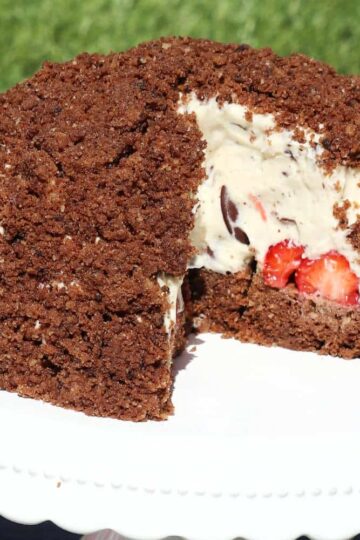 Low Carb Maulwurfkuchen glutenfrei backen Rezept.