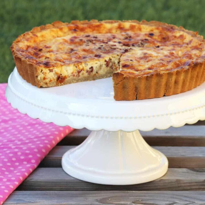 Low Carb Quiche Lorraine ohne Mehl - Abendessen