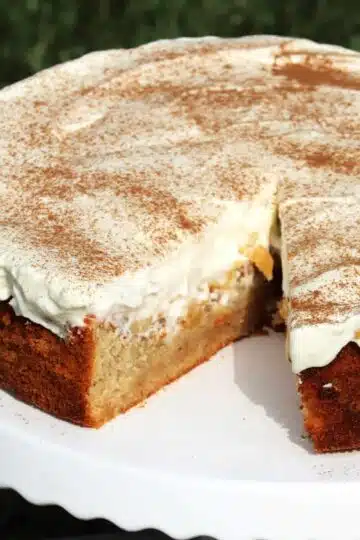 Rezept für einen Low Carb Schmandkuchen ohne Zucker.