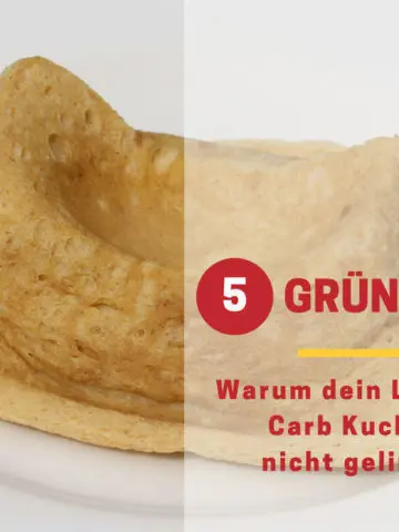 5 Gründe warum dein Low Carb Kuchen nicht gelingt