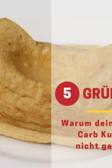 5 Gründe warum dein Low Carb Kuchen nicht gelingt