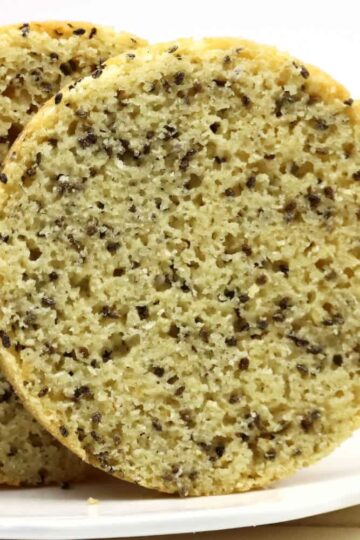 Low Carb Brot backen mit 4 Zutaten