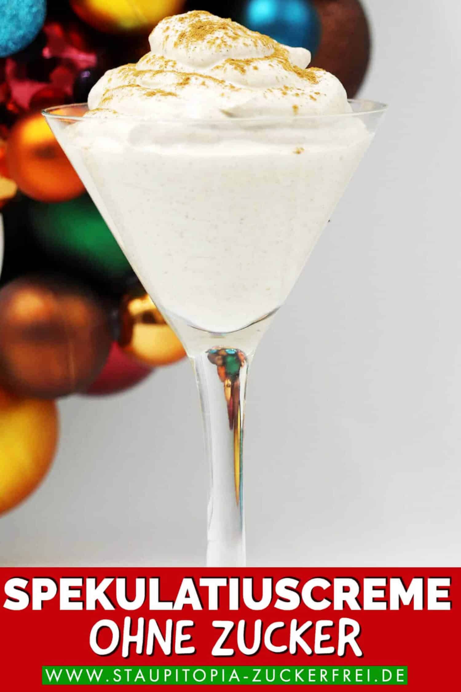 Low Carb Spekulatius Dessert für Weihnachten