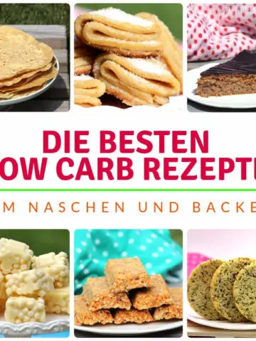 Die besten Low Carb Rezepte zum Naschen und Backen 2018