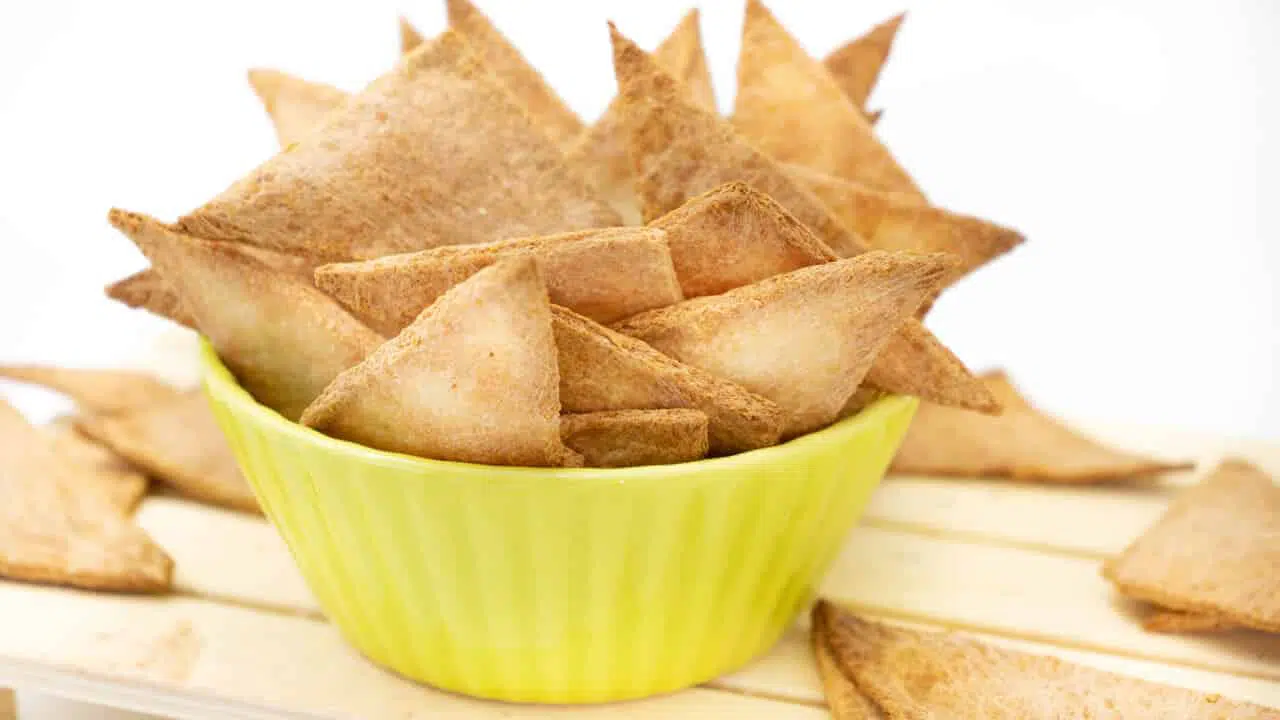Rezept für Low Carb Chips aus 2 Zutaten
