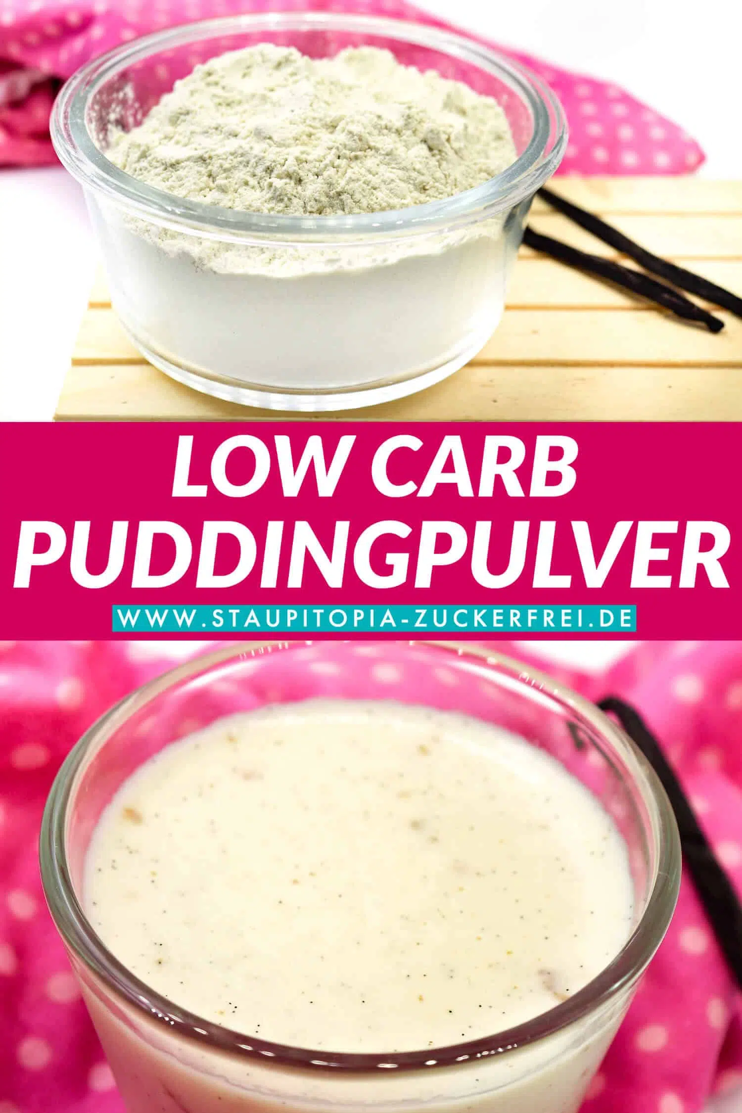 Low Carb Puddingpulver Vanille selbst machen