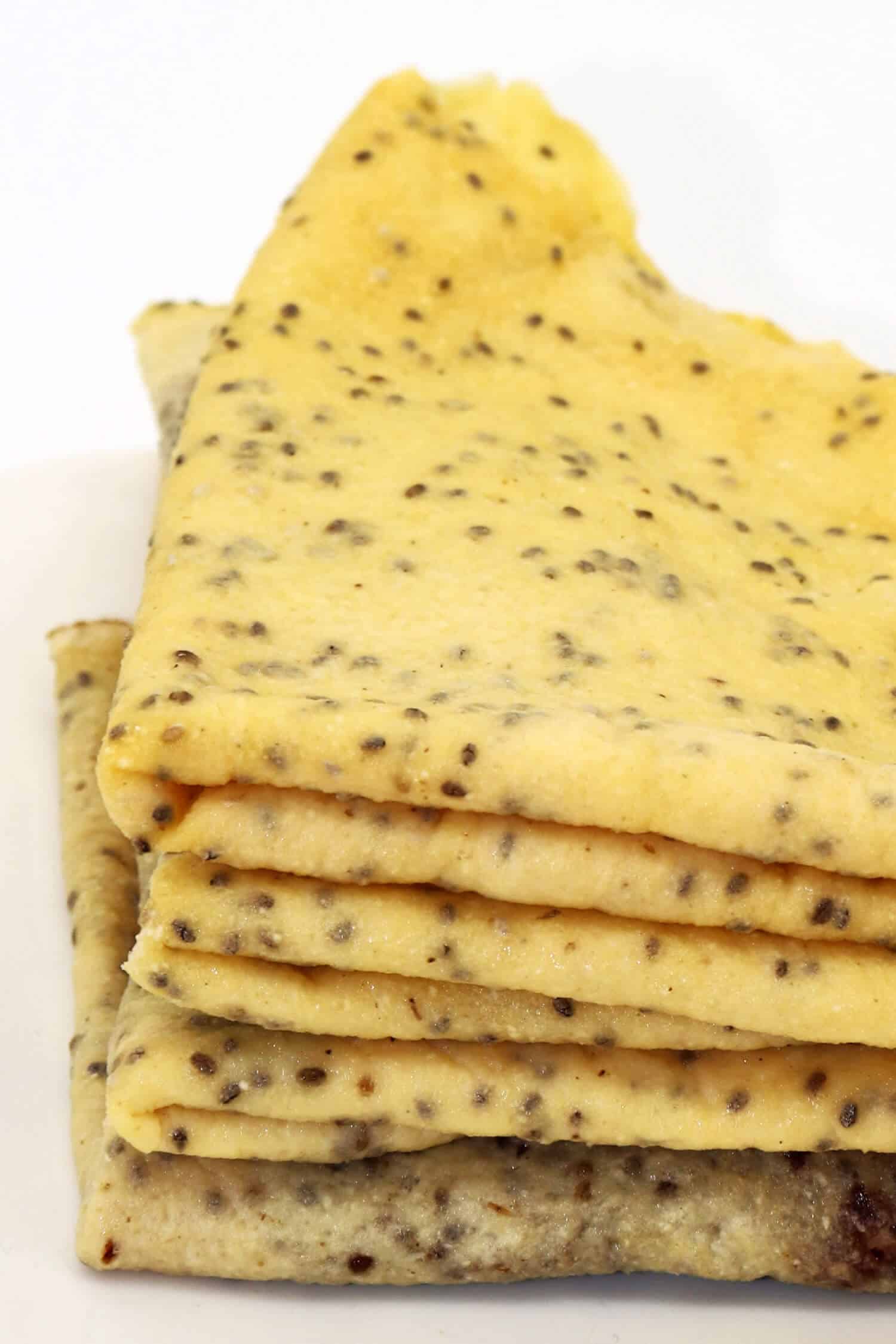 Rezept für Crepes ohne Mehl und Zucker