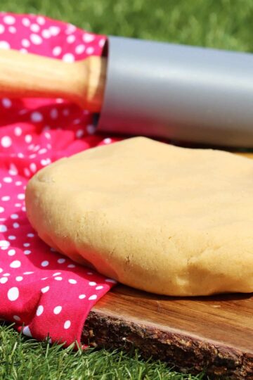 Low Carb Mürbeteig herzhaft - Grundrezept - Staupitopia Zuckerfrei