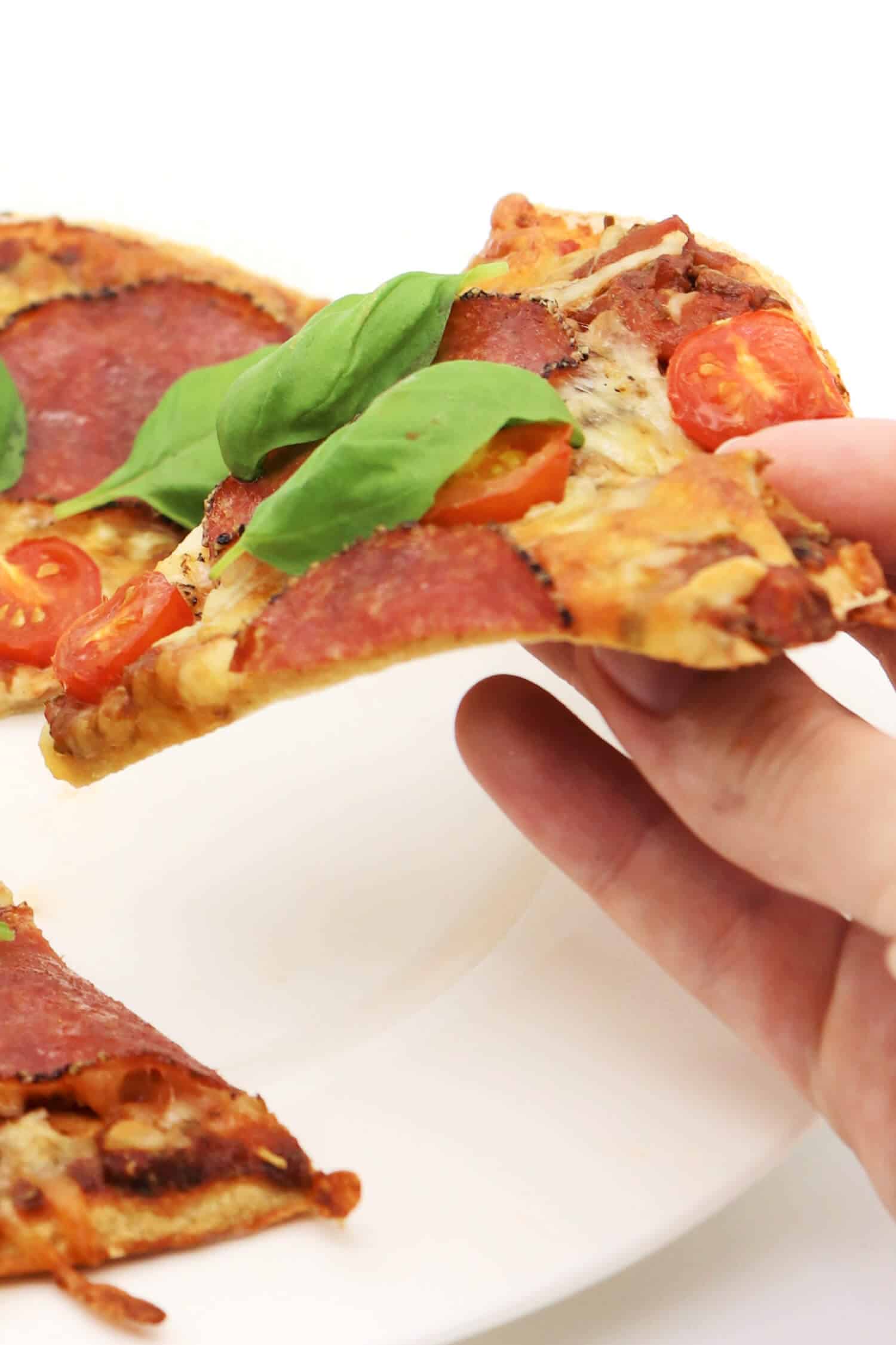 Rezept für einen Low Carb Pizzaboden ohne Kohlenhydrate