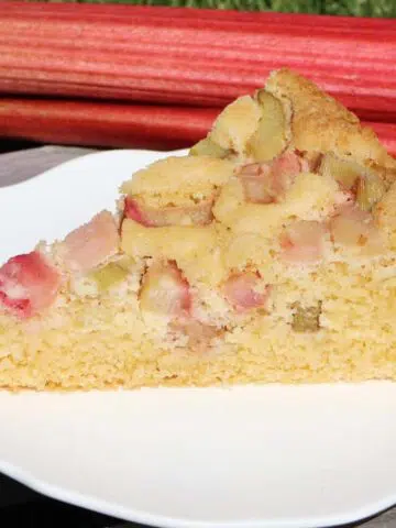 Low Carb Rhabarberkuchen Rezept