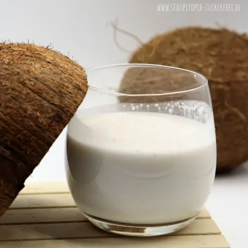 Kokosmilch aus frischer Kokosnuss selber machen