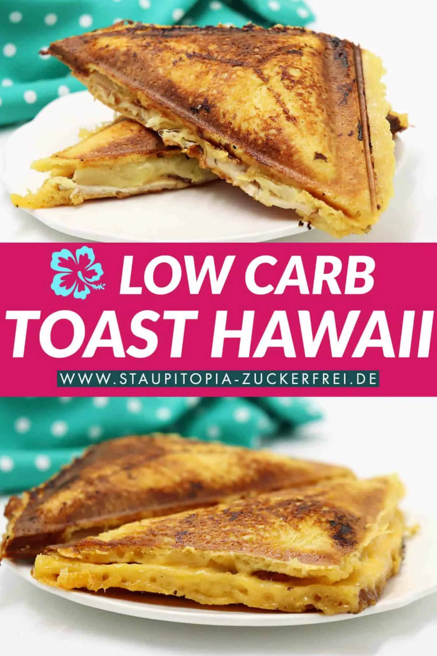 Low Carb Sandwich Hawaii Rezept