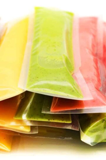 Wassereis selber machen ohne Zucker