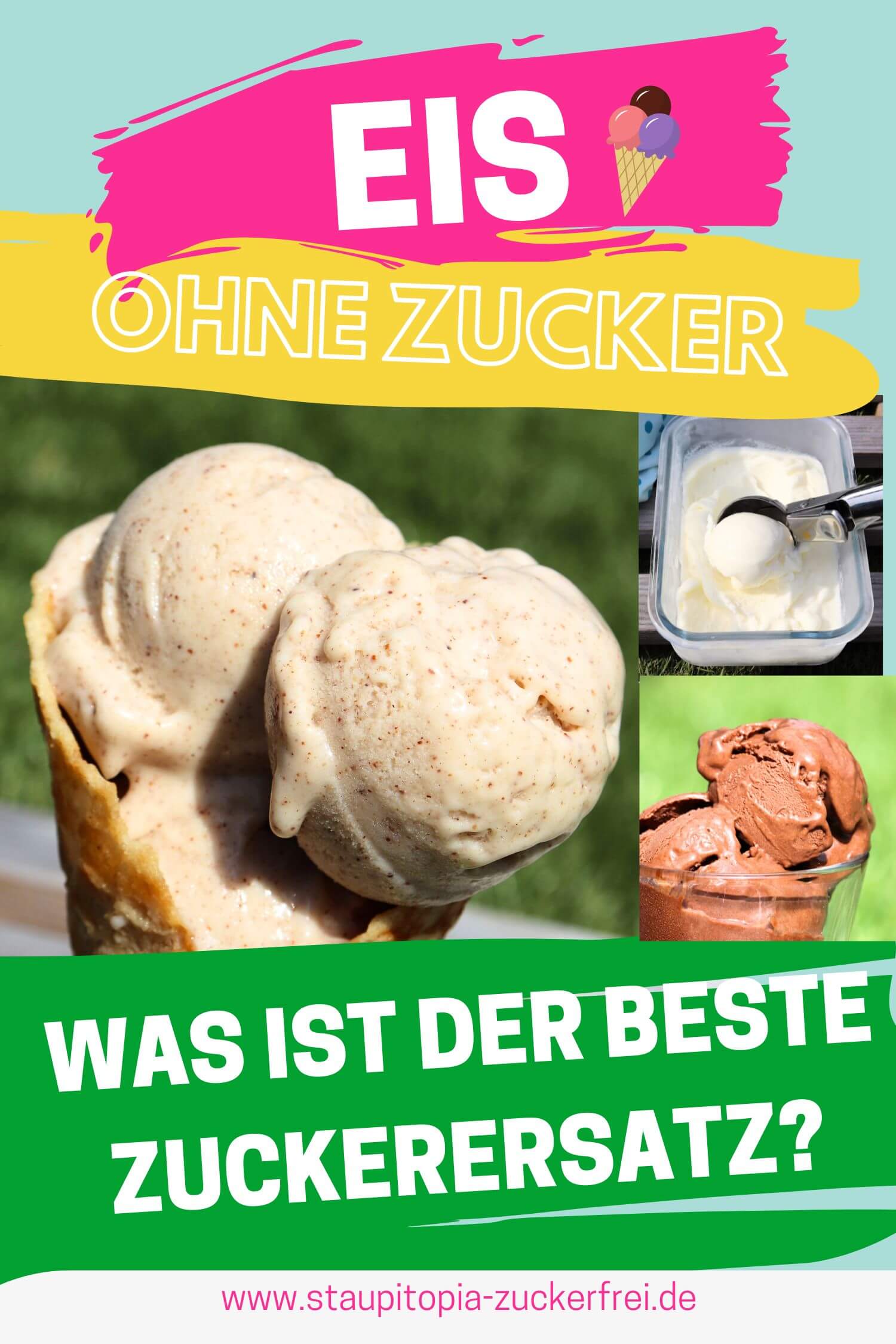 Wie Du Das Beste Eis Ohne Zucker Selber Machen Kannst Staupitopia Zuckerfrei