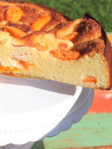 Rezept für einen glutenfreien Aprikosenkuchen ohne Mehl