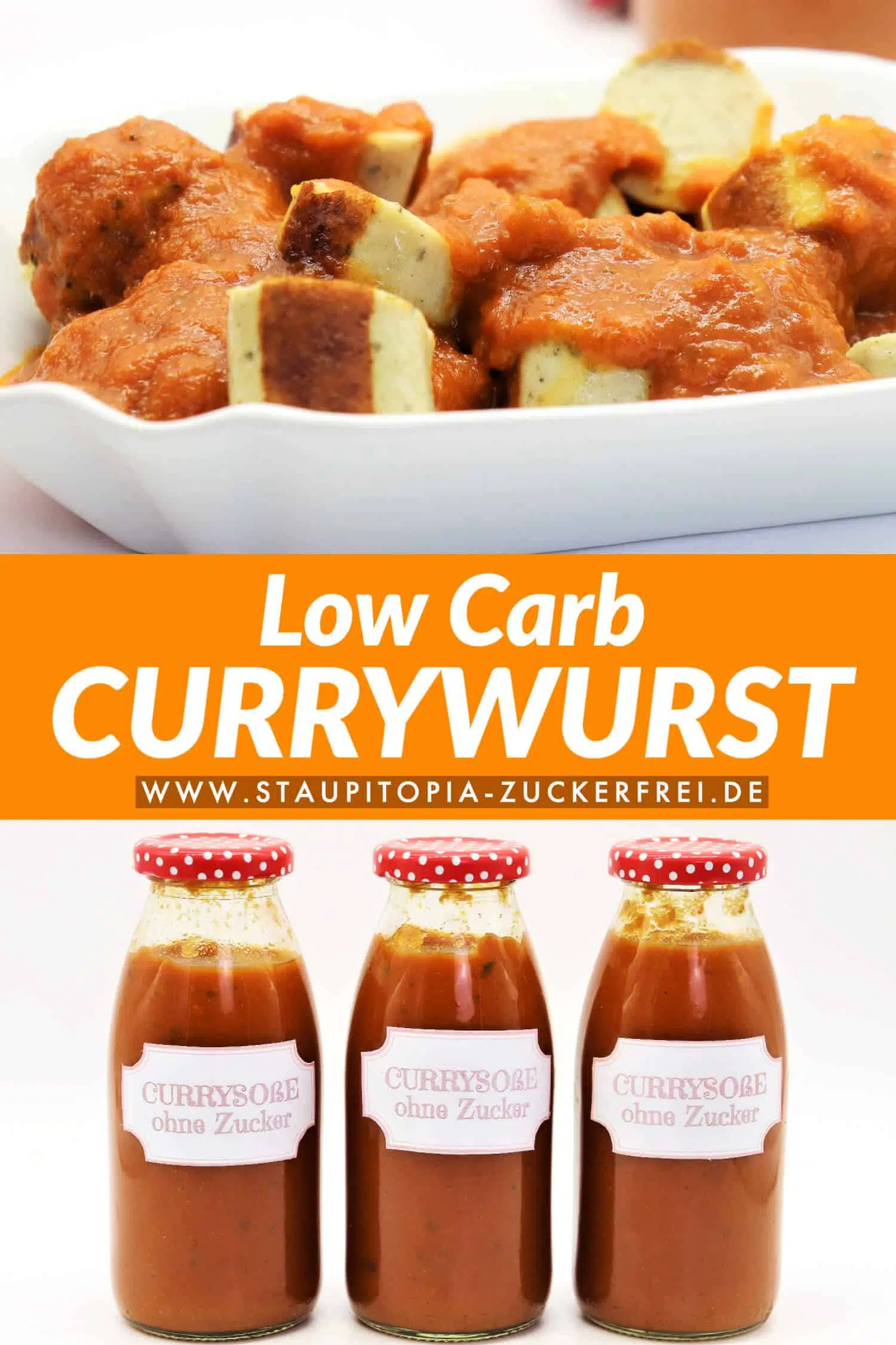 Low Carb Currywurst Rezept ohne Zucker