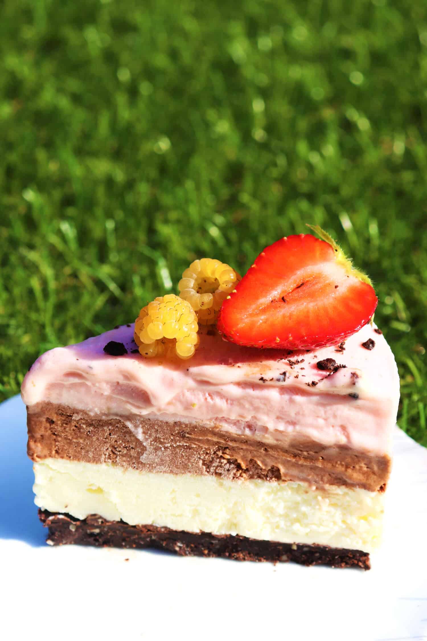 Low Carb Torte aus Eis ohne Backen