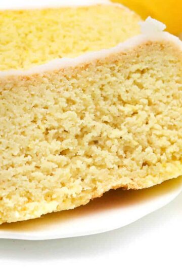 Low Carb Zitronenkuchen ohne Zucker