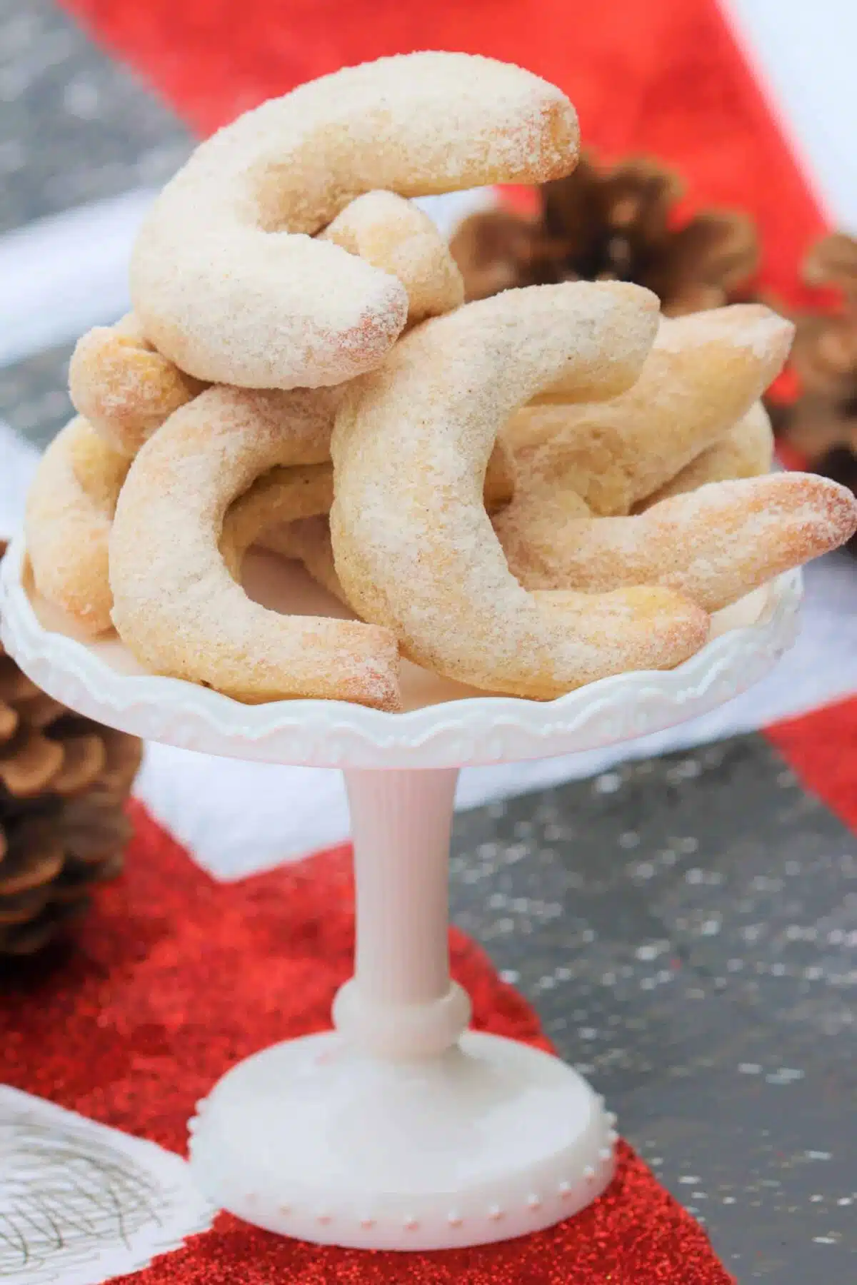 Gesunde Vanillekipferl ohne Mehl und Zucker