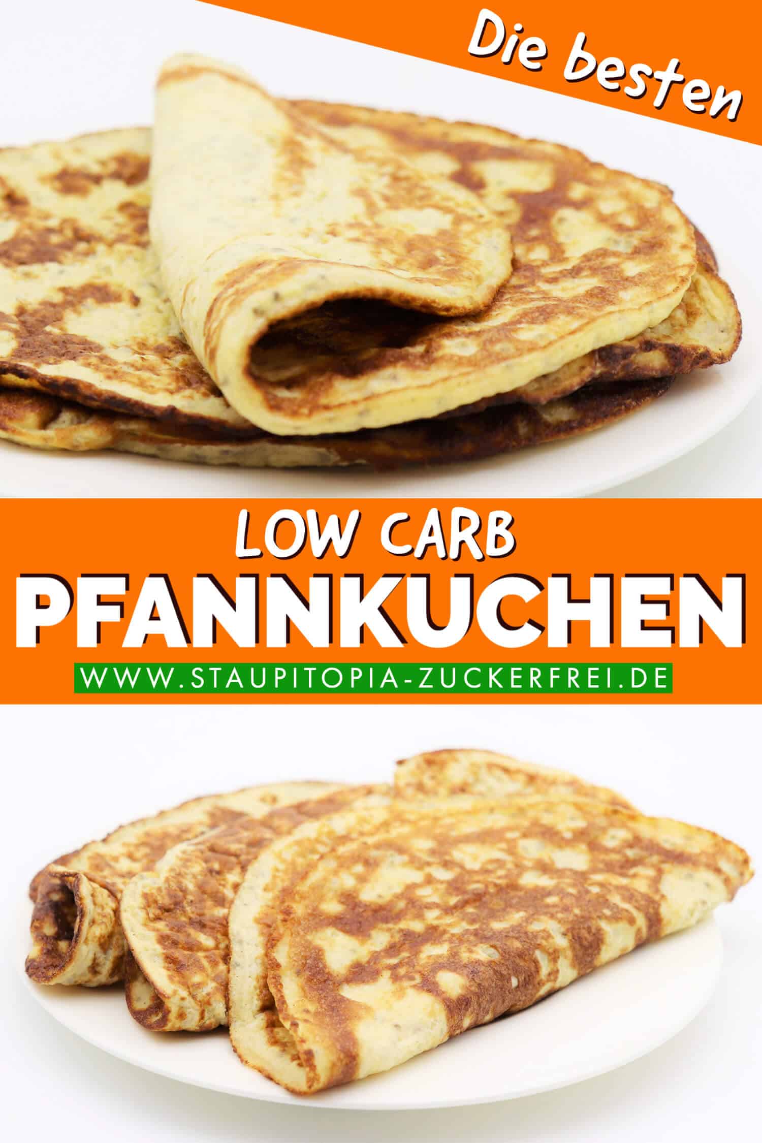 Low Carb Pfannkuchen Rezept