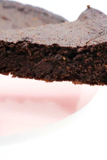 Veganer Low Carb Schokokuchen saftig