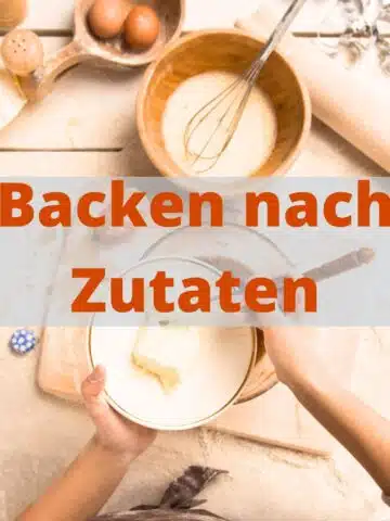 Low Carb Backen nach Zutaten