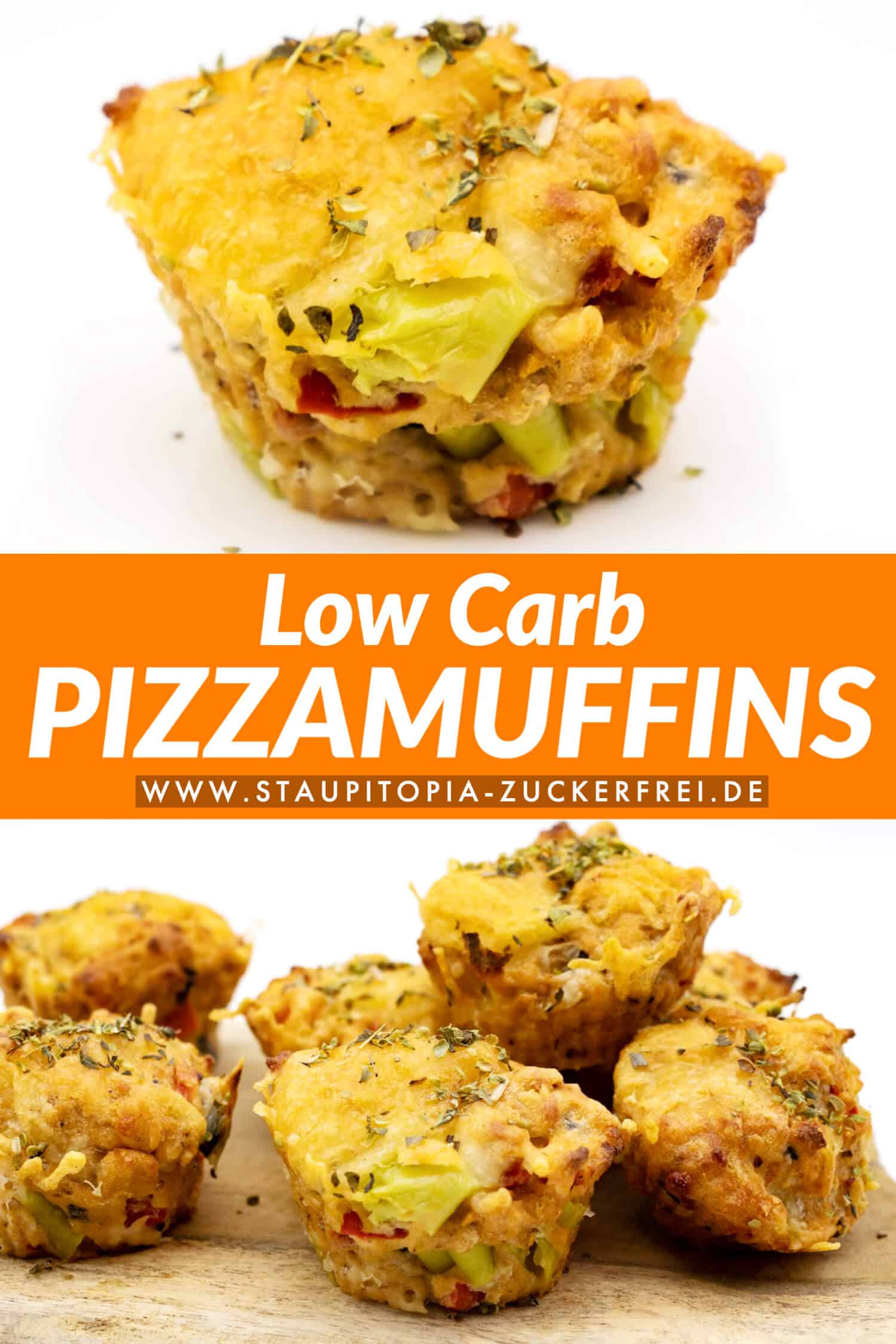 Pizzamuffins glutenfrei und ohne Mehl