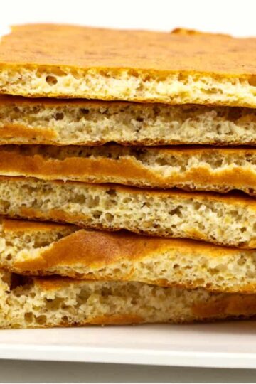 Leinsamenbrot ohne Mehl