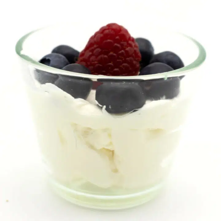 Low Carb Käsekuchen im Glas Rezept