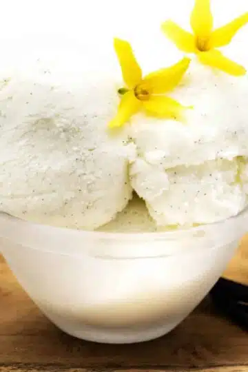 Vanilleeis ohne Ei Rezept