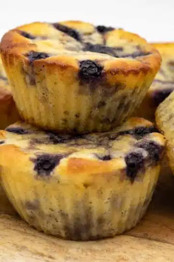 Gesunde Blaubeer Muffins Low Carb Rezept