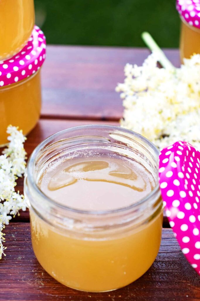 Holunderblütengelee selber machen ohne Zucker - Staupitopia Zuckerfrei