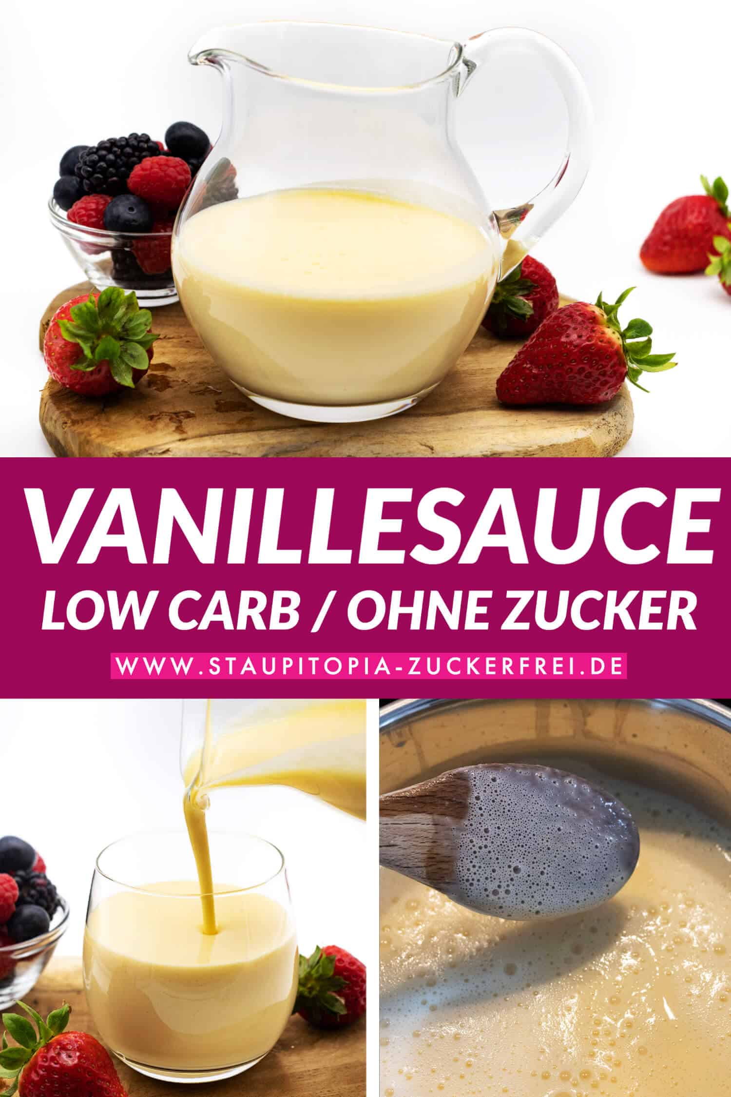 Low Carb Vanillesauce ohne Zucker